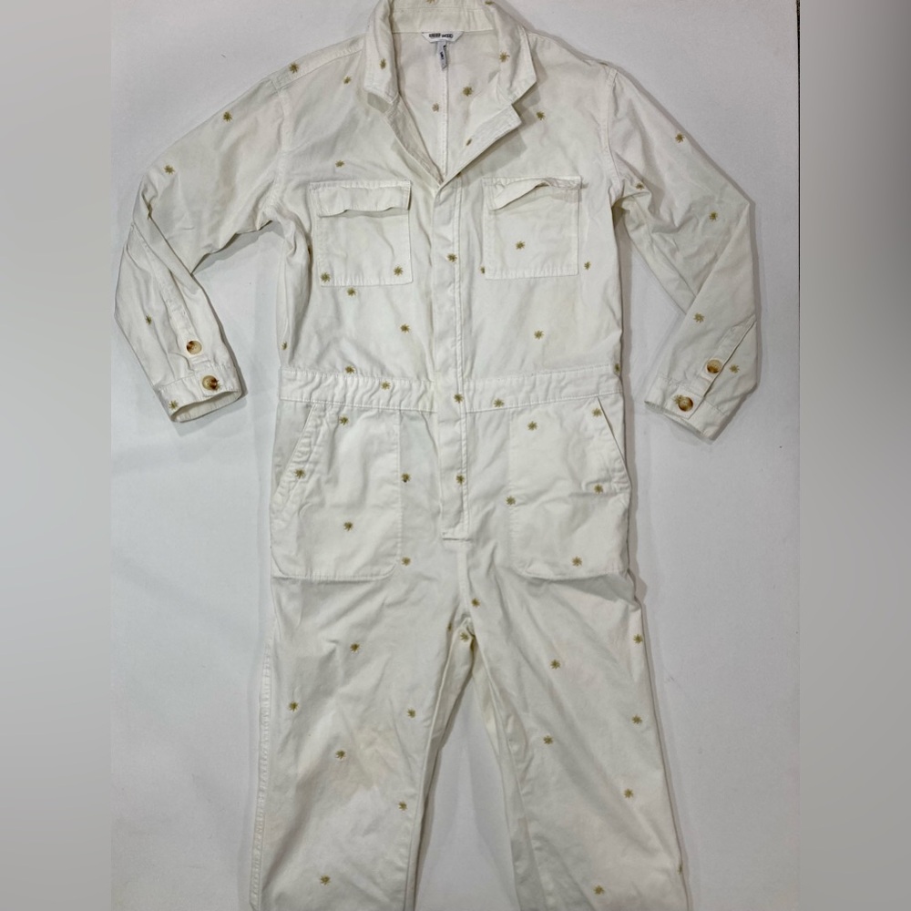 Driftwood Carly Jumpsuit in White Dizzy Daisy Print - Picture 6 of 16